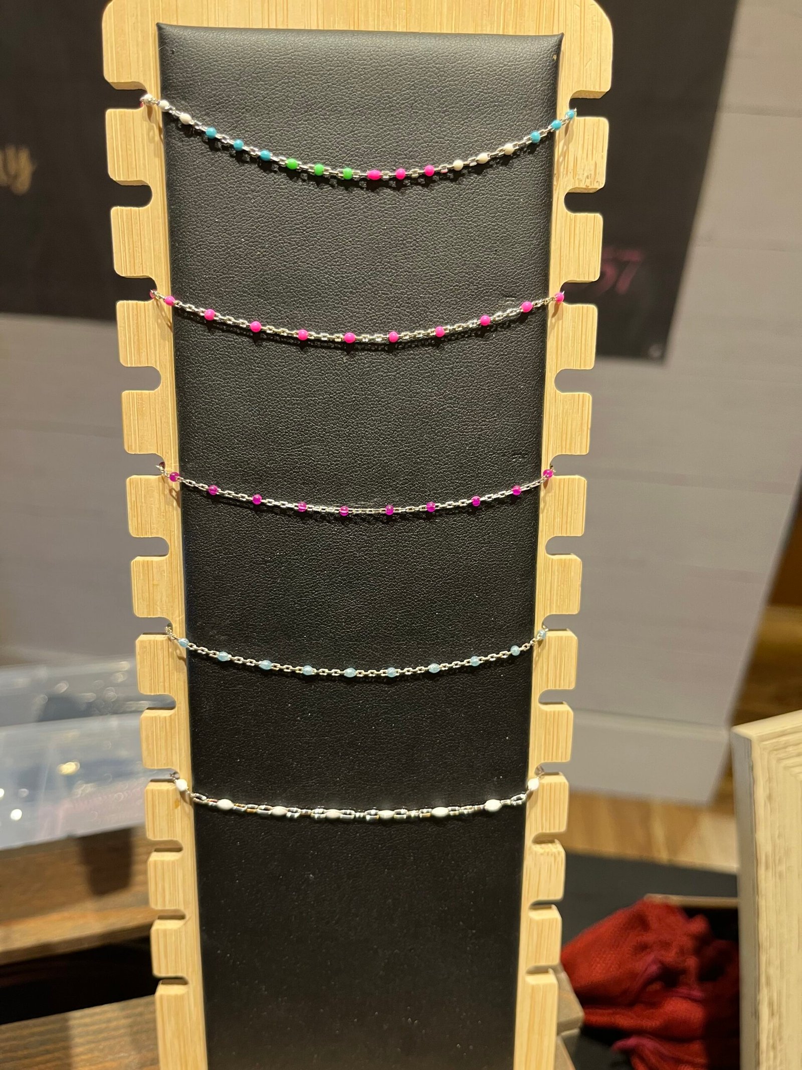 Colour enamel chains for personalized jewelry